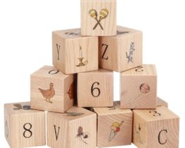 cubes en bois konges slojd
