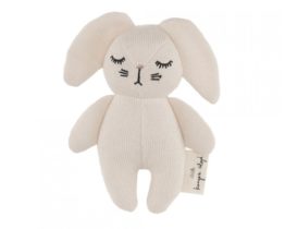peluche mini lapin blanc konges slojd