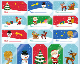 ETIQUETTES NOEL