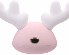Veilleuse cerf rose