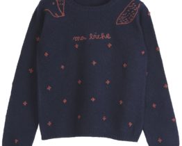 Emile et ida pull marine biche