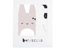 Fabelab KIT BRODERIE BUNNY MAUVE