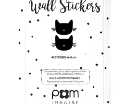 Pom stickers chat noir3