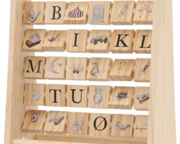 konges slodj ABC WOODEN BLOCK