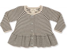 konges slodj CARDIGAN NAVY RAYURES