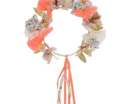 meri meri COURONNE DE FLEURS EN TISSU LIBERTY