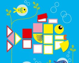 Editions lito AUTOCOLLANTS MOSAIQUES POISSON
