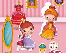 Editions lito GOMMETTES GRAND FORMAT LES PRINCESSES