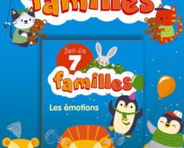 Editions lito Jeu 7 familles - les émotions