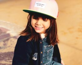 Hello hossy CASQUETTE MINI ROSE