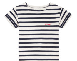 Maison Labiche TEE-SHIRT AMOUR IVORY NAVY