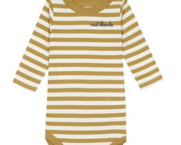 Maison labiche BODIE ONESIE NUIT BLANCHE BLANC BRONZE