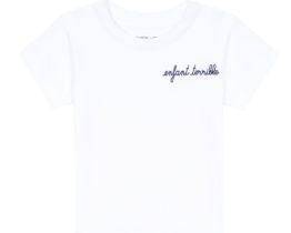 Maison labiche TEE-SHIRT ENFANT TERRIBLE BLANC