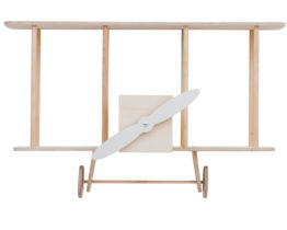 Up Warsow AVION BIPLAN EN BOIS