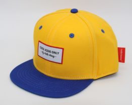 hello hossy CASQUETTE MINI YELLOW