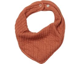 little dutch Bavoir bandana pure rust