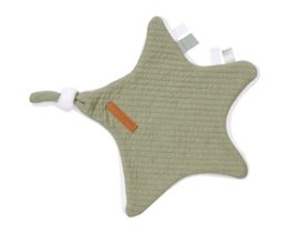 little dutch doudou étoile pure olive