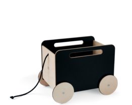 TOY CHEST ON WHEELS-blackboard