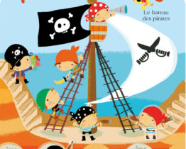 autocollants le bateau des pirates