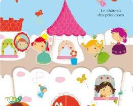 autocollants le chateau de princesses