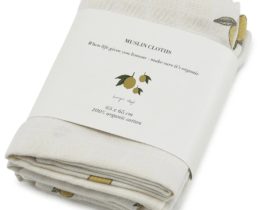 PACK 3 LANGES LEMON COTON BIO2