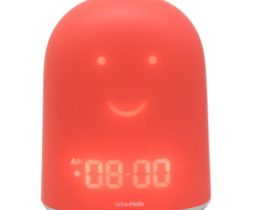Urban hello Réveil Enfant Jour Nuit Rémi rose