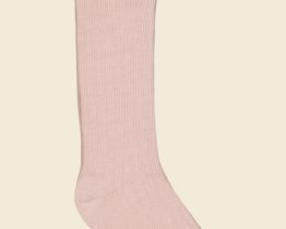 Joey CHAUSSETTES HAUTES VIEUX ROSE