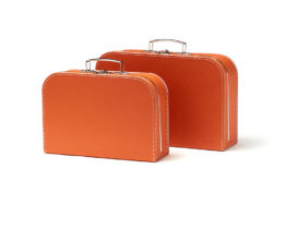 Kids concept 1000551-Suitcase-paper-2-set-rust_1