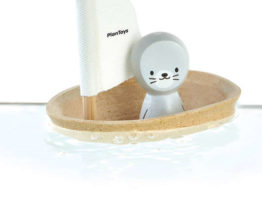 Plan Toys BATEAU AVEC PHOQUE