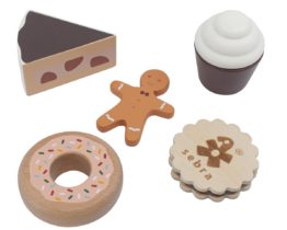 Sebra Food, gâteaux et biscuits en bois