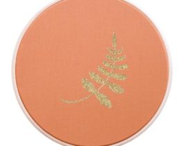 Silly CADRE 10CM FOUGERE OCRE DORE