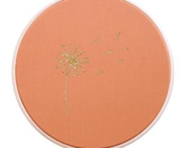 Silly CADRE 10CM PISSENLIT OCRE DORE