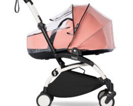 YOYO 2 - YOYO BASSINET - PROFILE WHITE FRAME - RAIN COVER - WEB