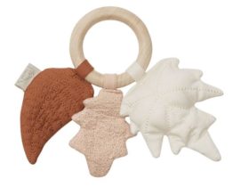 camcamcopenhagen - hochet feuilles caramel
