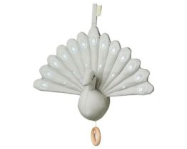 camcamcopenhagen - mobile musical paon gris