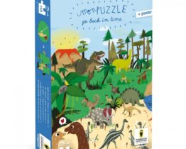 pirouette cacahuète - puzzle dinosaures