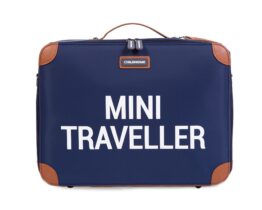 childhome – valise navy blanc