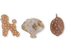 konges slojd - barrettes pack de 3