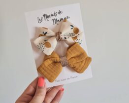 les noeuds de maman - pack romy love yellow